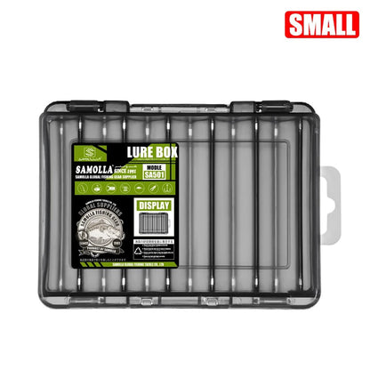 Double-Sided Fishing Tackle Box | Lightweight Lure Organizer for Anglers