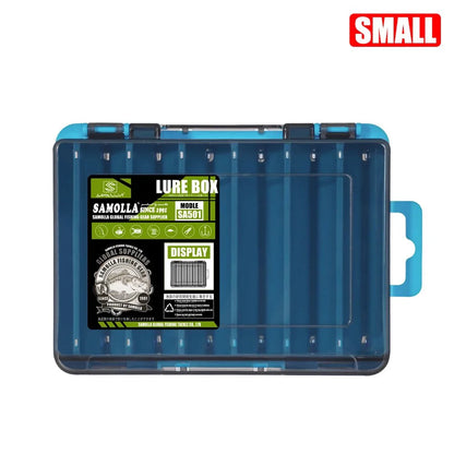 Double-Sided Fishing Tackle Box | Lightweight Lure Organizer for Anglers