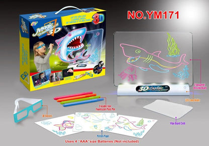 Magic 3D Flash Drawing Board