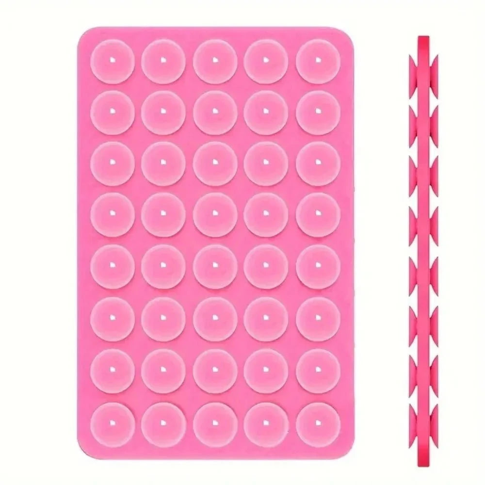 Silicone Suction Phone Holder – Wall Mount Bracket