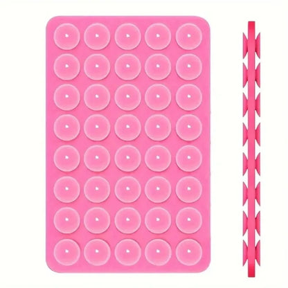 Silicone Suction Phone Holder – Wall Mount Bracket