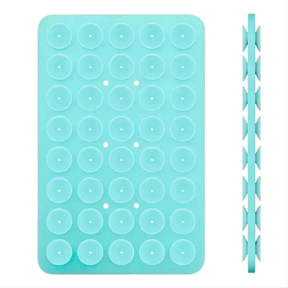 Silicone Suction Phone Holder – Wall Mount Bracket