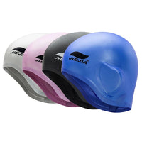 Silicone Swimming Cap with Ear Protection – Waterproof, Comfortable Fit