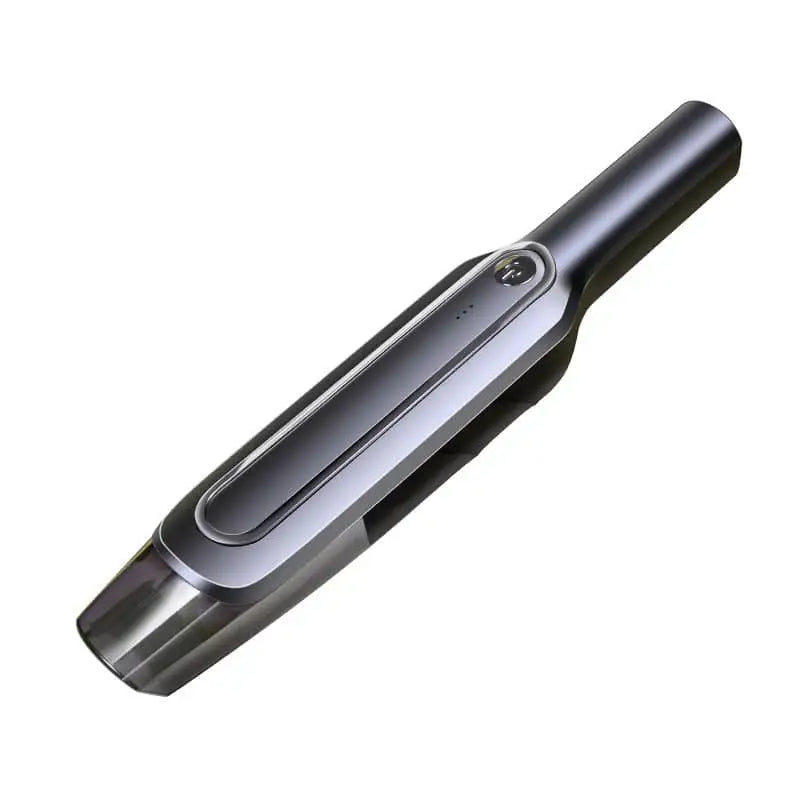 Sleek Gray and Black Cordless Handheld Vacuum Cleaner