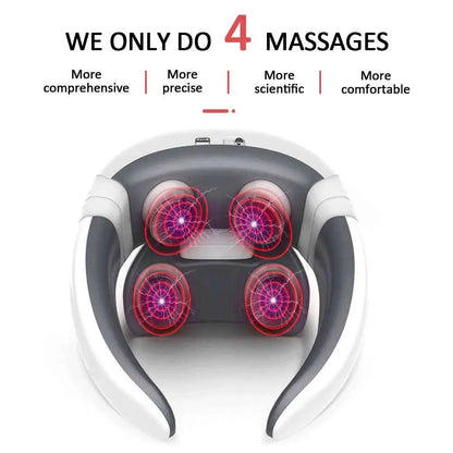 Smart Electric Pulse Neck Massage Relief Tool