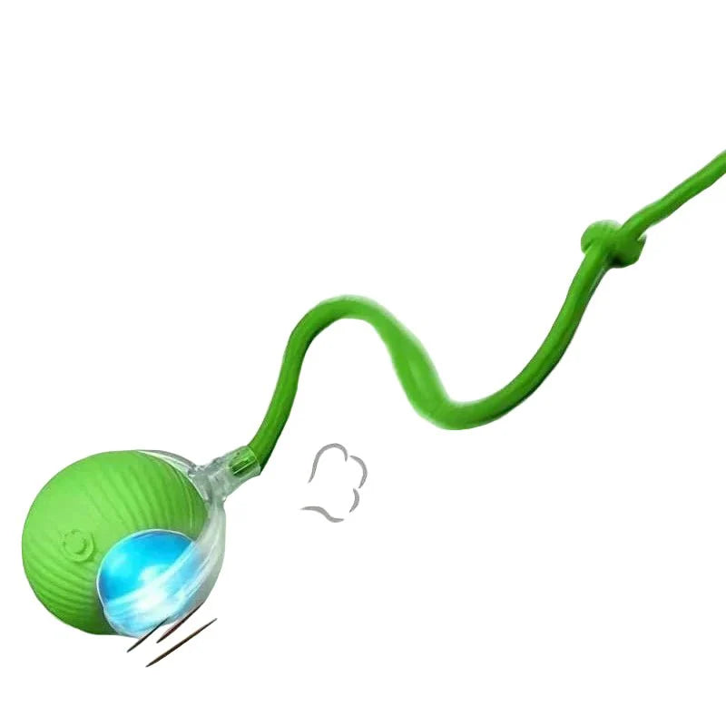 Smart Interactive Cat Ball – Automatic Rolling Rechargeable Toy