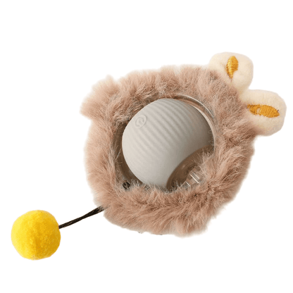 Smart Interactive Cat Ball – Automatic Rolling Rechargeable Toy