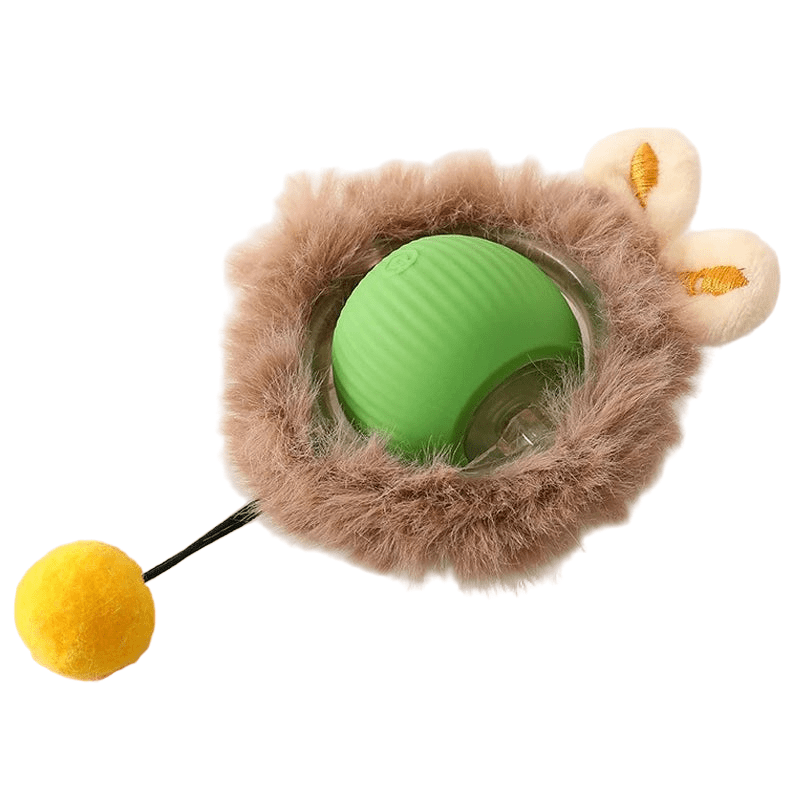 Smart Interactive Cat Ball – Automatic Rolling Rechargeable Toy