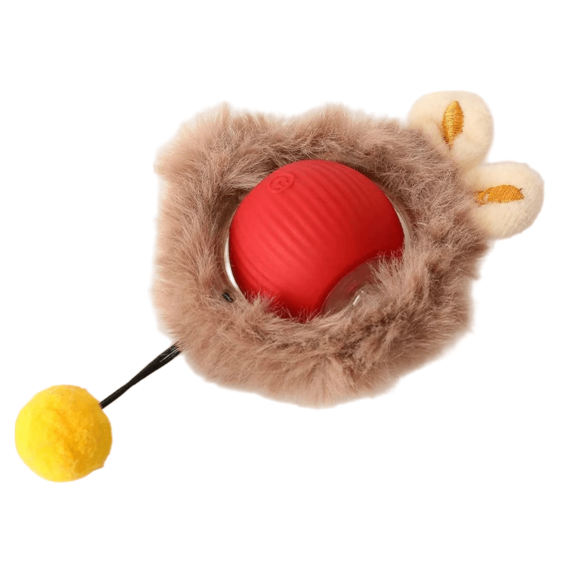 Smart Interactive Cat Ball – Automatic Rolling Rechargeable Toy