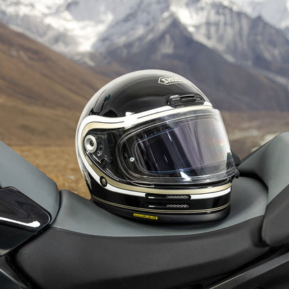 LOBOO HL08 Smart Photochromic Helmet Visor – Auto-Tinting Shield for Day & Night Riding, Anti-Fog, UV Protection