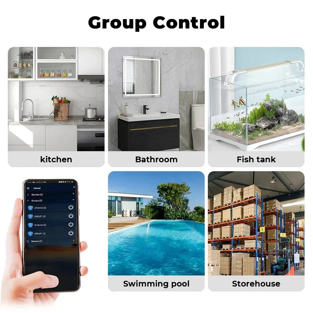 Smart Water Leak Sensor | Flood Detector with Remote Monitoring
