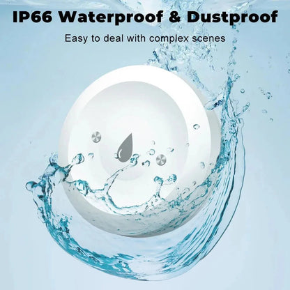 Smart Water Leak Sensor | Flood Detector with Remote Monitoring