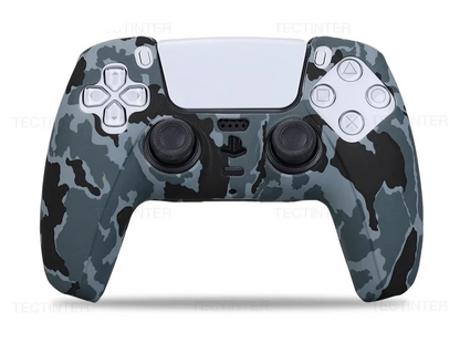 Soft Silicone Controller Cover for PS5 | Anti-Slip Protective Case with Camouflage Design