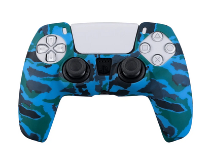 Soft Silicone Controller Cover for PS5 | Anti-Slip Protective Case with Camouflage Design