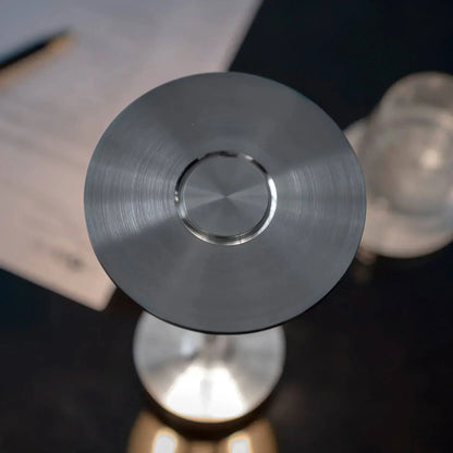 Modern Brass Cone LED Rechargeable Table Lamp Cordless USB-C