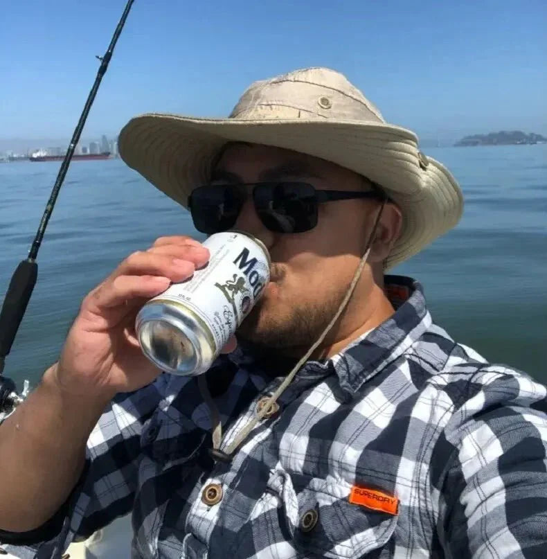 Summer Men Bucket Hat | Outdoor UV Protection Wide Brim Safari Cap