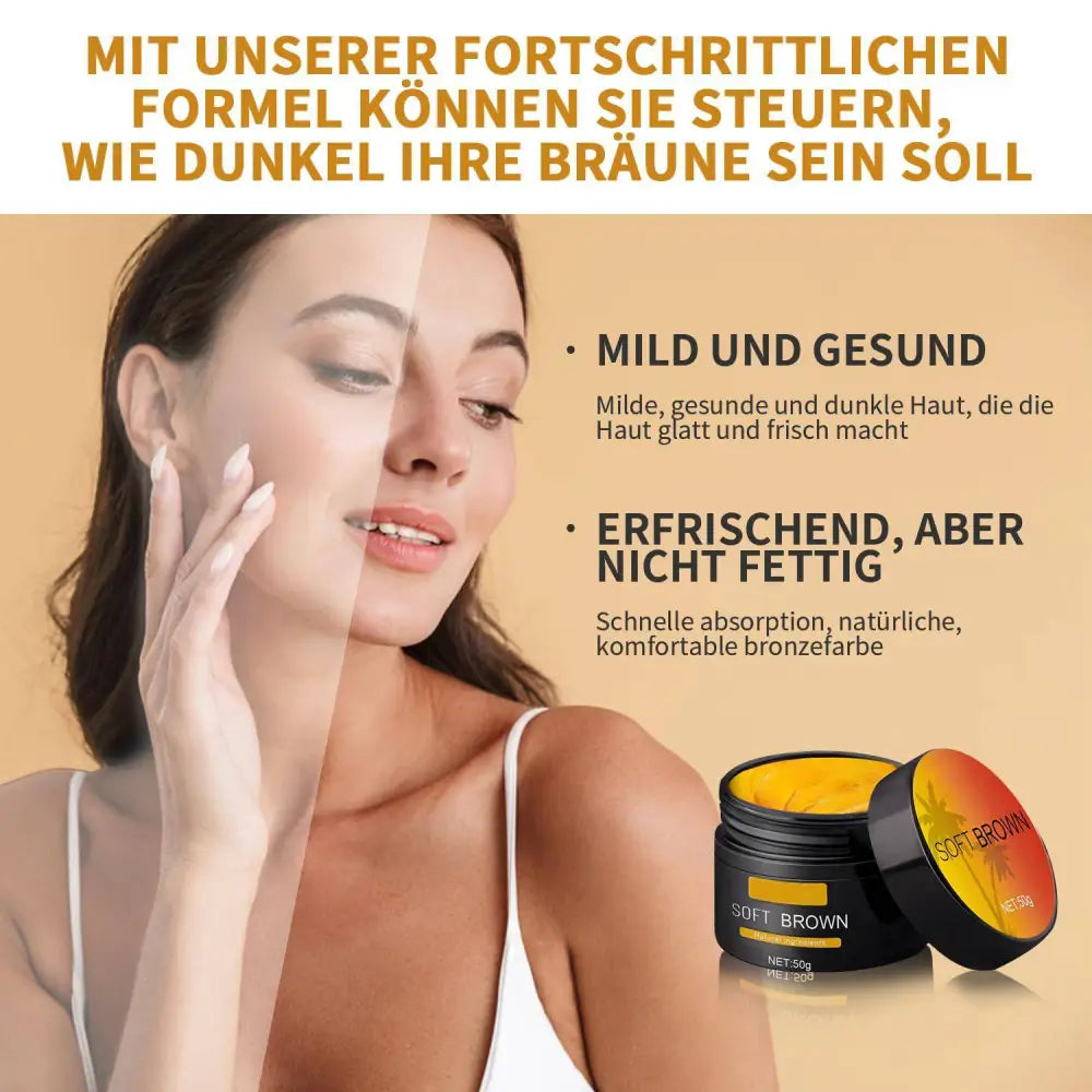 Crema de Belleza Bronceadora para un Tono de Piel Uniforme