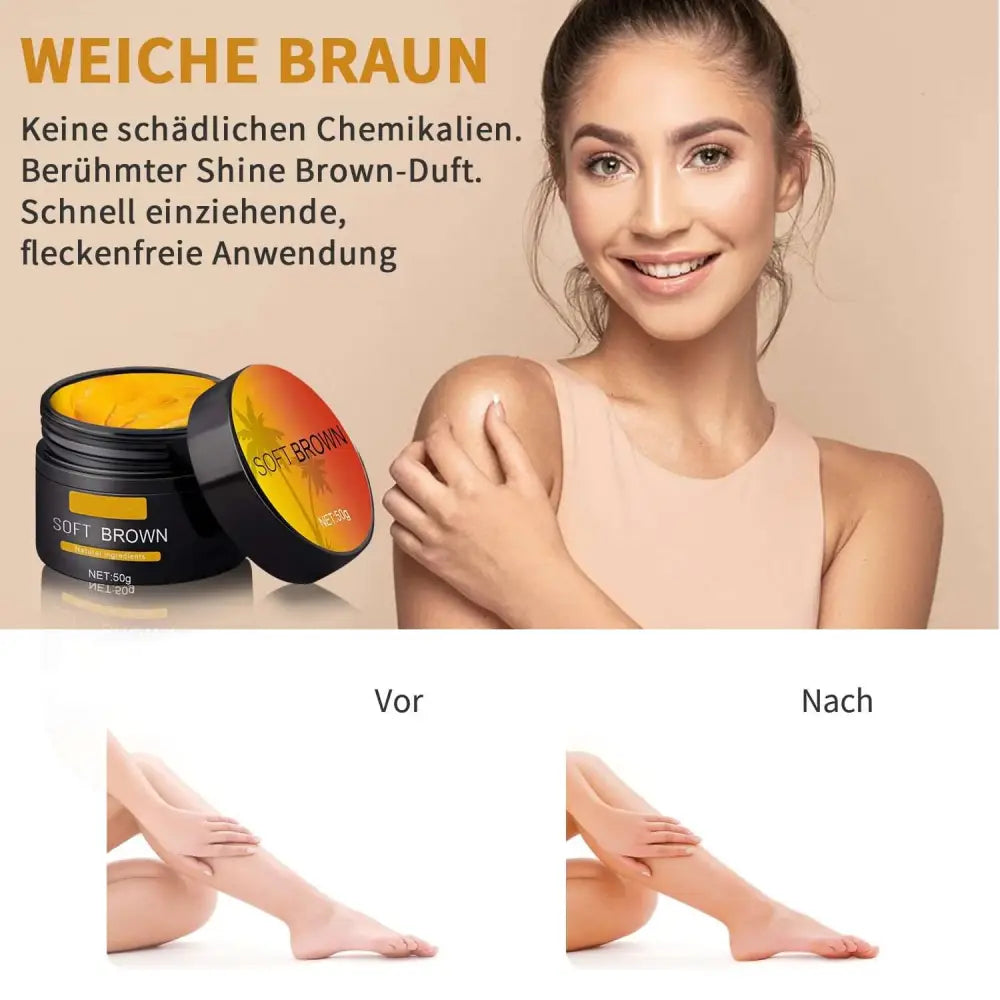 Crema de Belleza Bronceadora para un Tono de Piel Uniforme