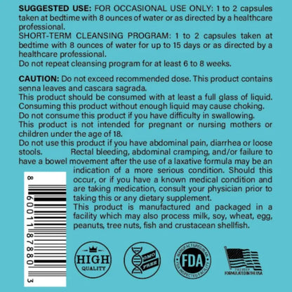Super Colon Cleanse Capsule 30 Count