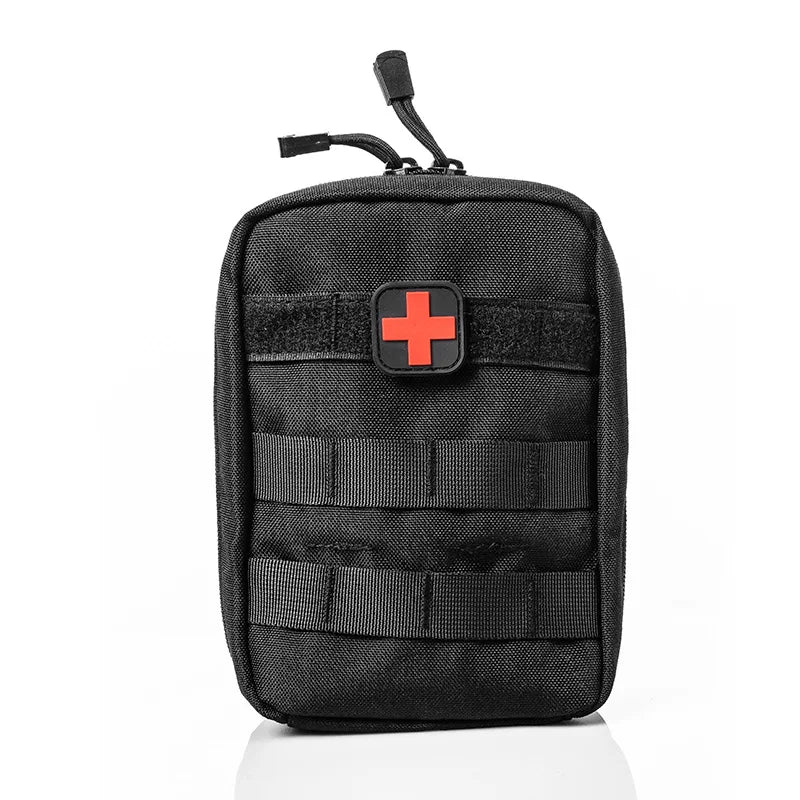Tactical First Aid Kit Bag | Large Outdoor Survival Pouch