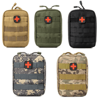 Tactical First Aid Kit Bag | Large Outdoor Survival Pouch