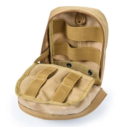 Tactical First Aid Kit Bag | Large Outdoor Survival Pouch