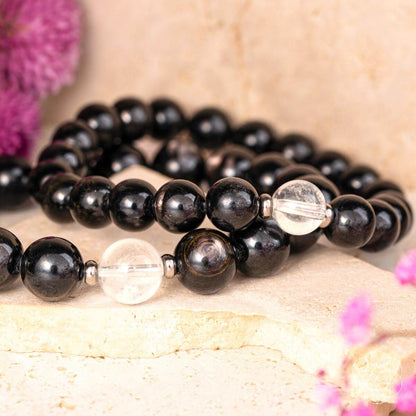 Le bracelet de manifestation millionnaire en hypersthène