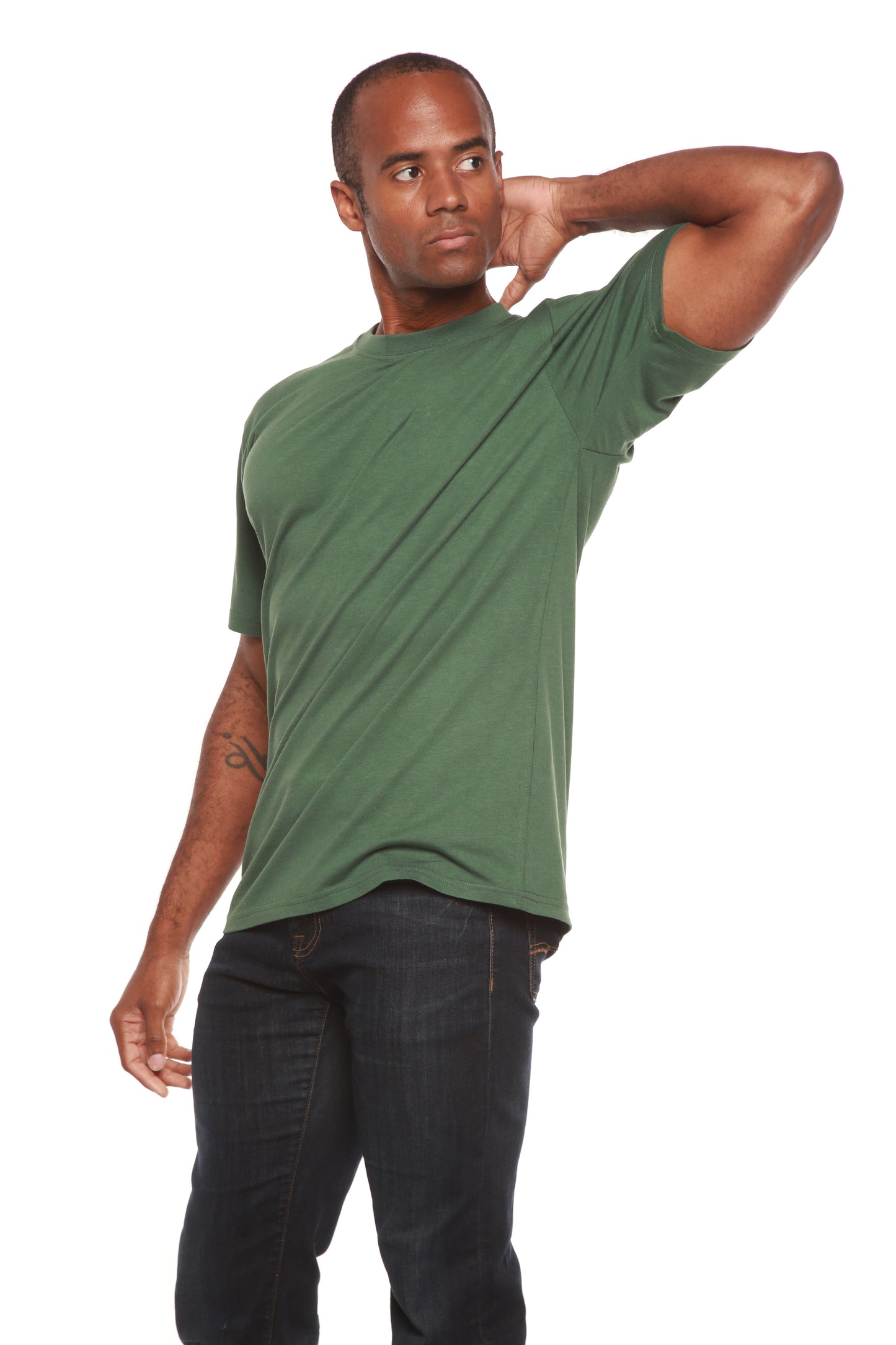 Le T-shirt Original en Viscose de Bambou/Coton Bio à Manches Courtes pour Homme - Coupe Classique