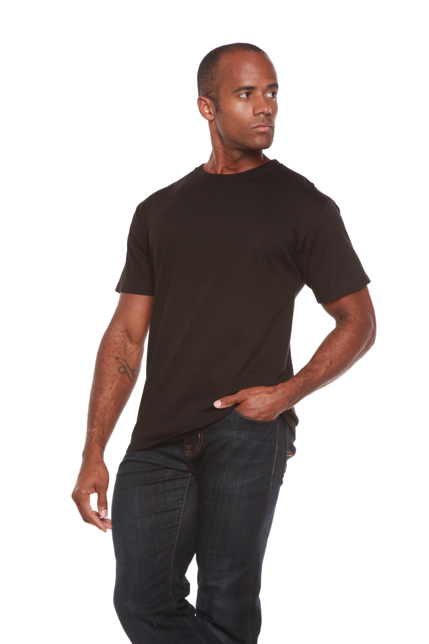 Le T-shirt Original en Viscose de Bambou/Coton Bio à Manches Courtes pour Homme - Coupe Classique