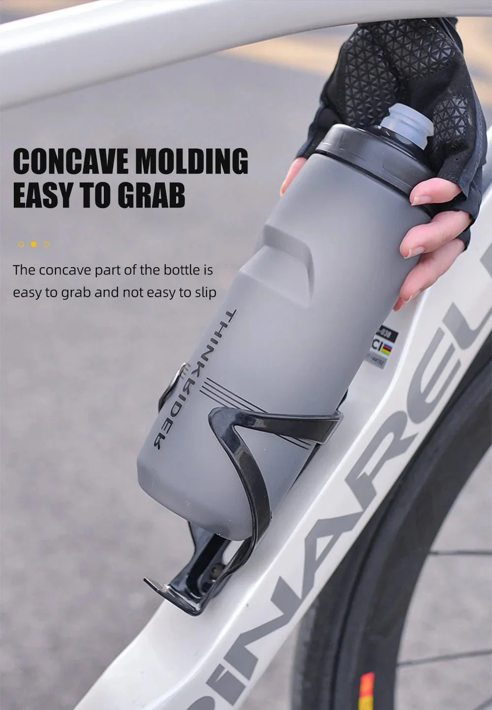 Bicycle Water Bottle – 620ml or 750ml Leak-Proof Sports Bottle