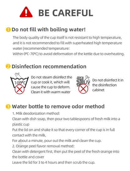 Bicycle Water Bottle – 620ml or 750ml Leak-Proof Sports Bottle
