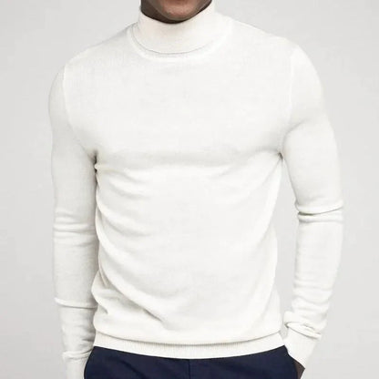Men's Solid Color Cashmere Sweater