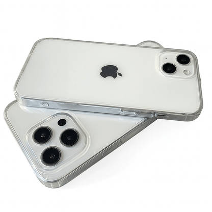 Clear Acrylic Phone Case | Shockproof Protective Cover for iPhone