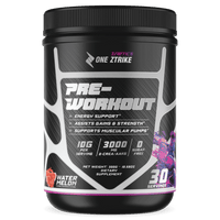 Ultra Concentrate Pre-Workout Watermelon | High Stimulant Energy & Focus | ONE ZTRIKE by ZNETICS