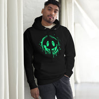 Green Smile Emoji Hoodie | Fun Graphic Streetwear — Hunter & Havoc