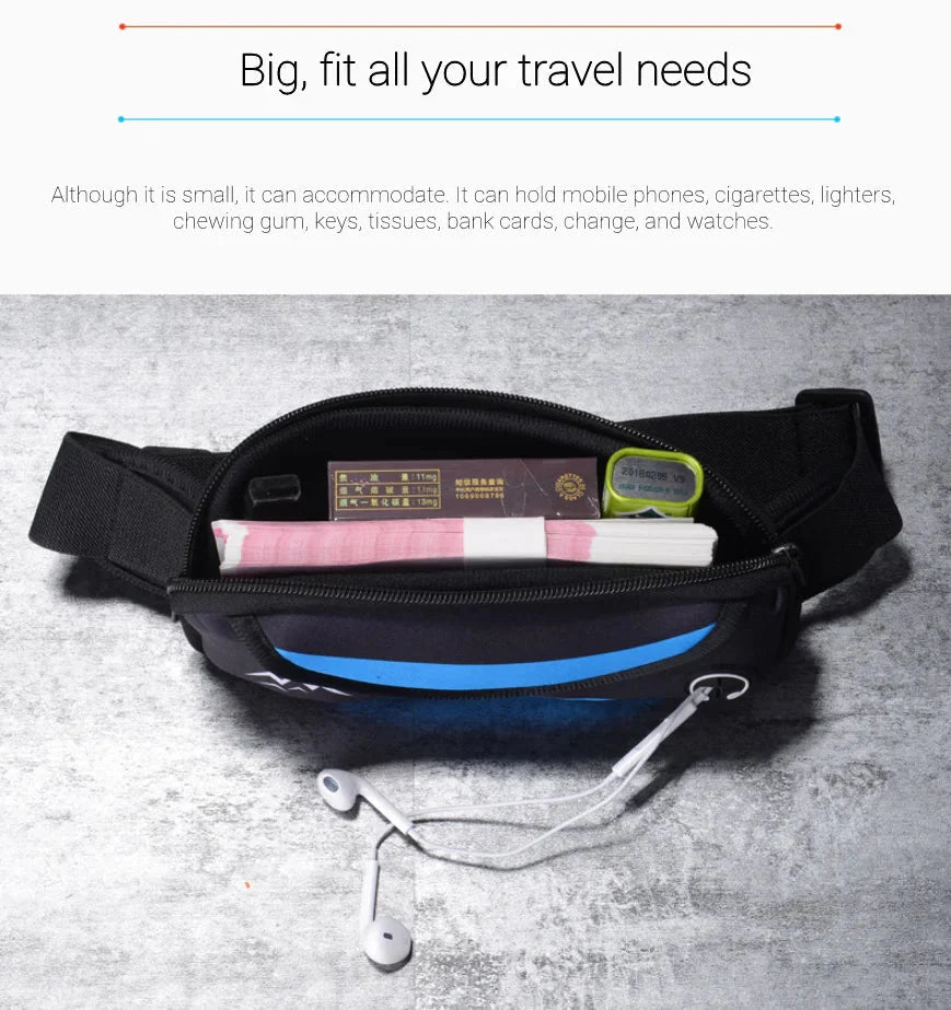 Unisex Waterproof Running Waist Bag