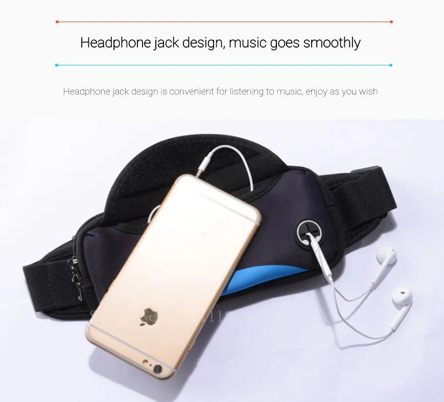 Unisex Waterproof Running Waist Bag