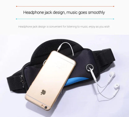 Unisex Waterproof Running Waist Bag