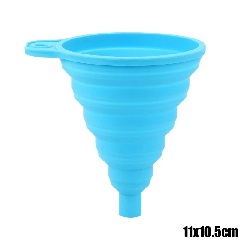 Entonnoir pliable universel en silicone