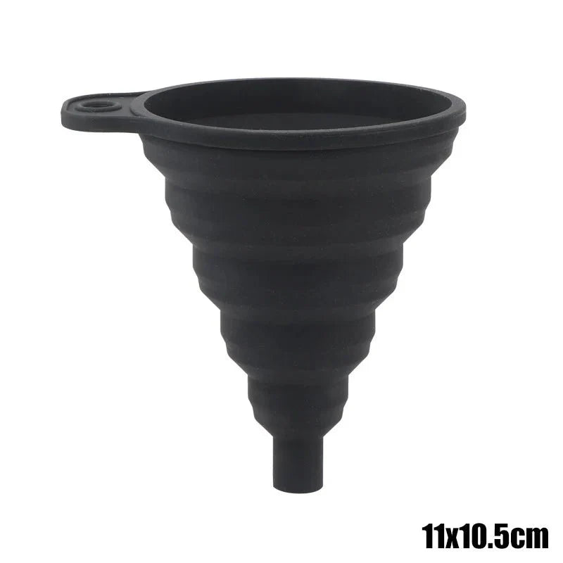 Entonnoir pliable universel en silicone