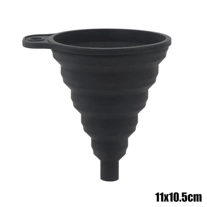 Entonnoir pliable universel en silicone