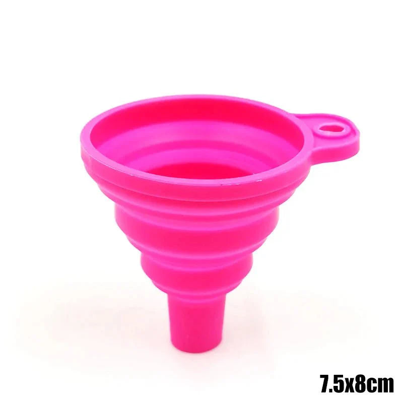 Entonnoir pliable universel en silicone