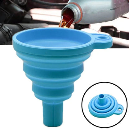 Entonnoir pliable universel en silicone