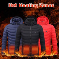 USB Electric Heated Jacket Coat