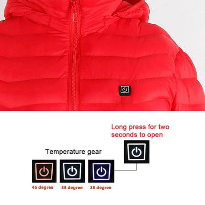 USB Electric Heated Jacket Coat