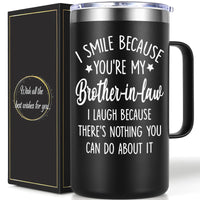 20 oz Insulated Coffee Mug for Brother-in-Law