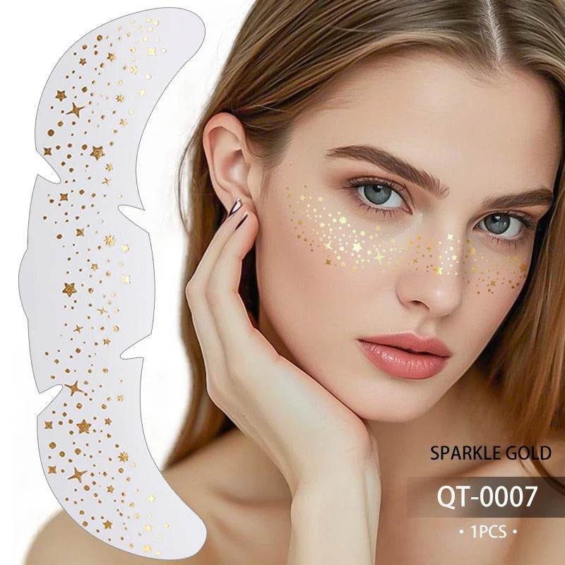 Glitter Freckle Patches – Sparkly Face Stickers for Instant Shimmer