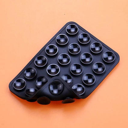 Double-Sided Silicone Phone Wall Mount – 2-Pack Suction Grip