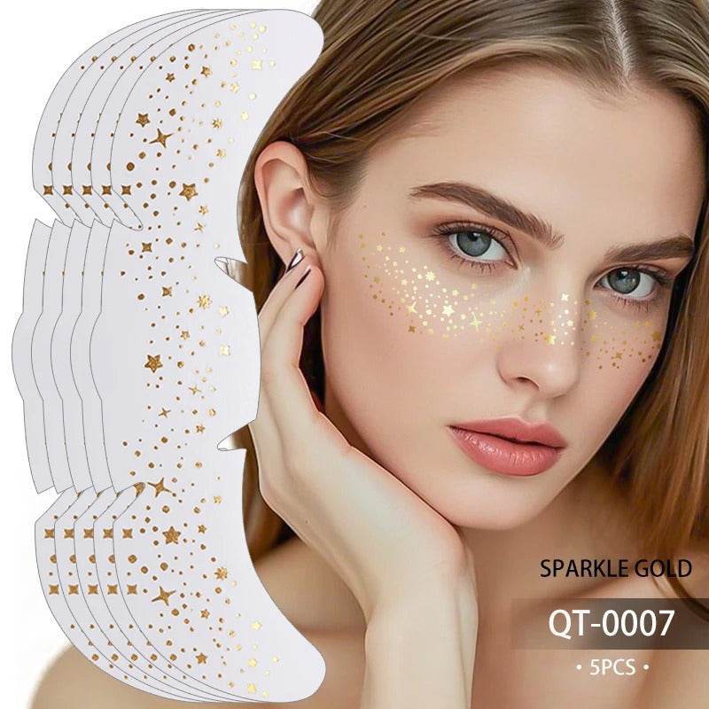 Glitter Freckle Patches – Sparkly Face Stickers for Instant Shimmer