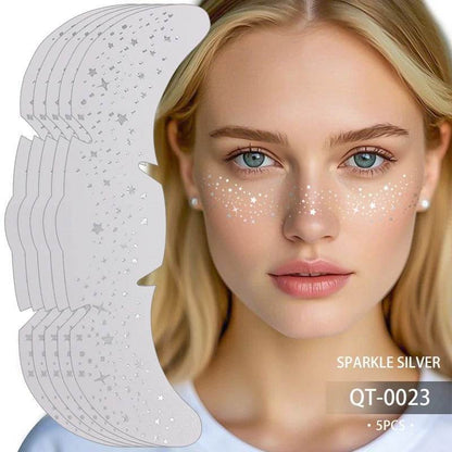 Glitter Freckle Patches – Sparkly Face Stickers for Instant Shimmer